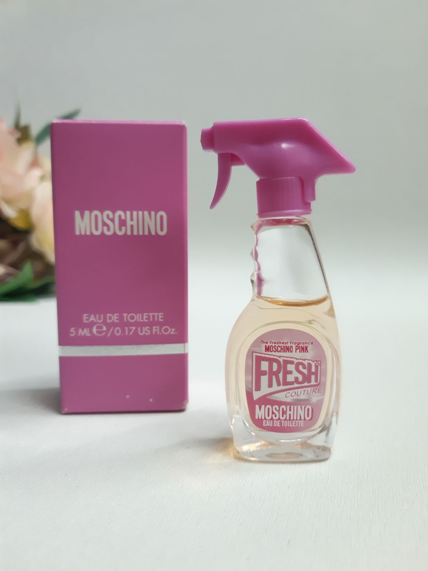 عطر جیبی زنانه موسچینو Pink Fresh